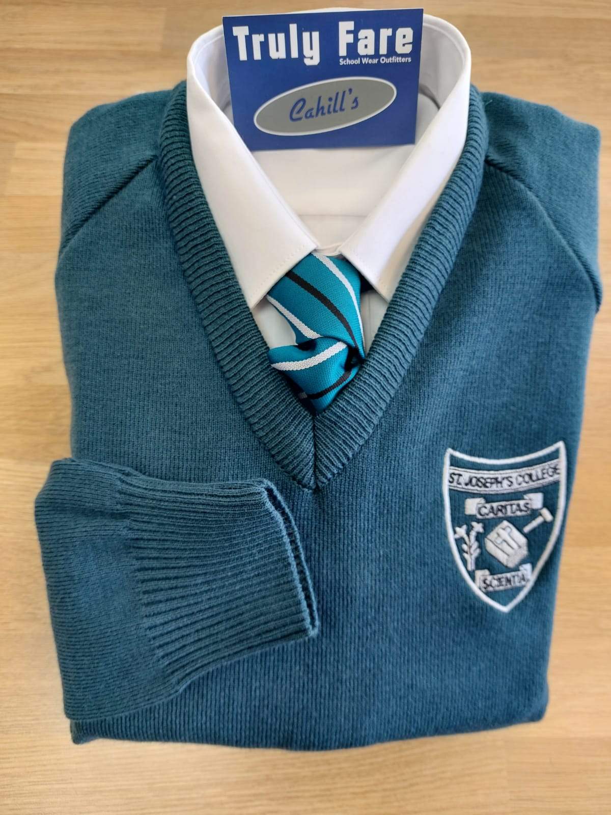 St Joseph's College Ravenhill GREEN V Neck