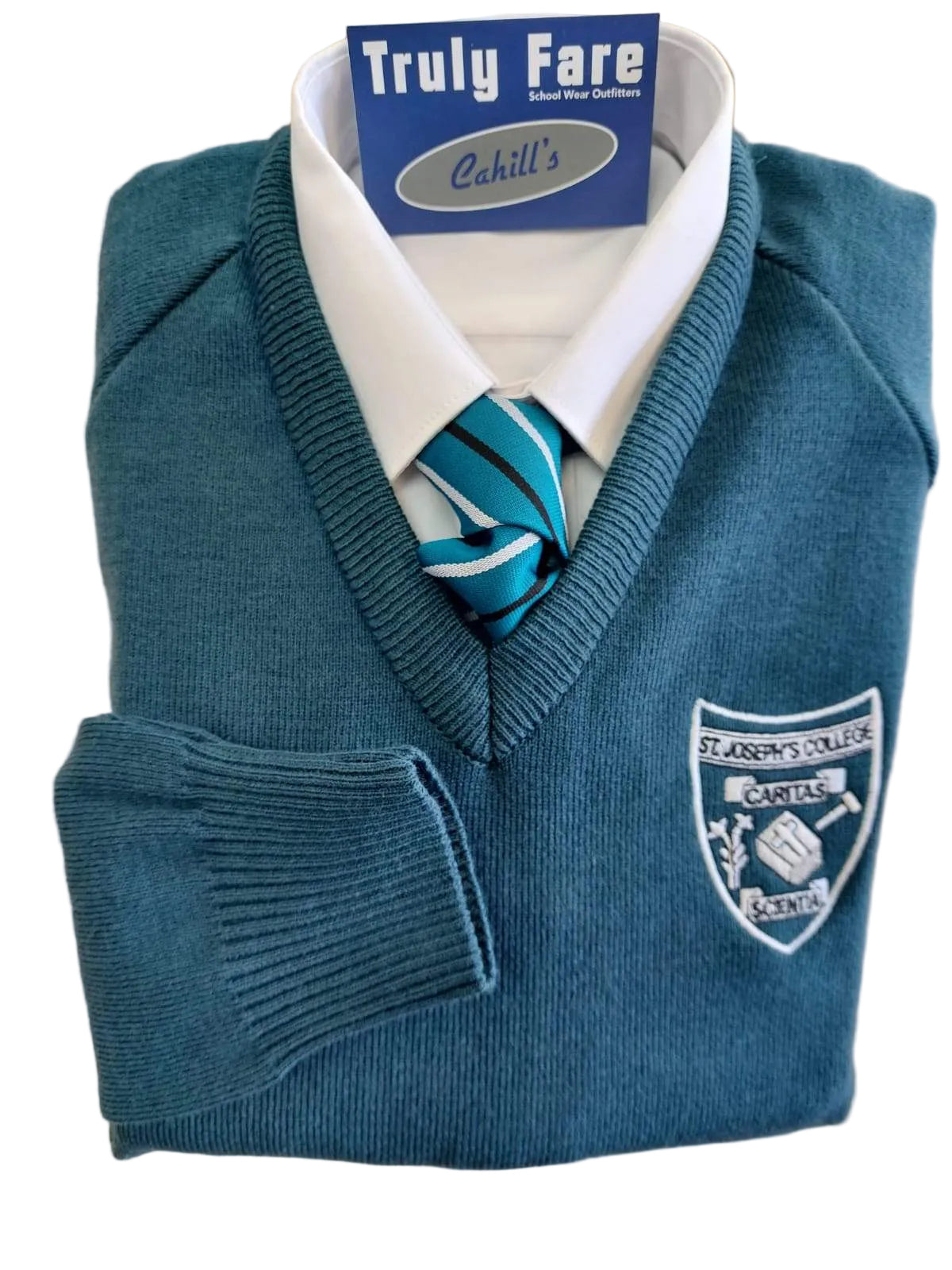 St Joseph's College Ravenhill GREEN V Neck