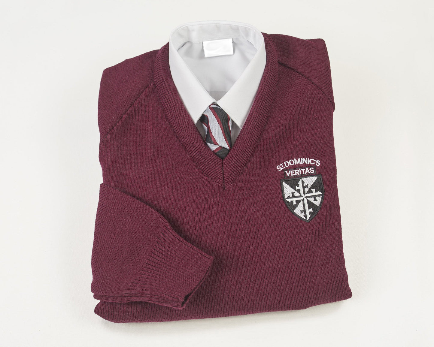 St Dominic's V neck HUNTER