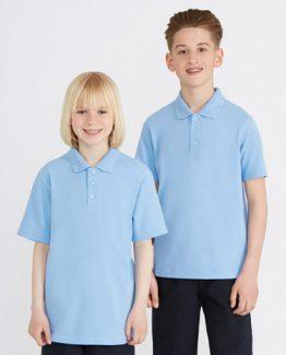 Plain SKY BLUE Poloshirt