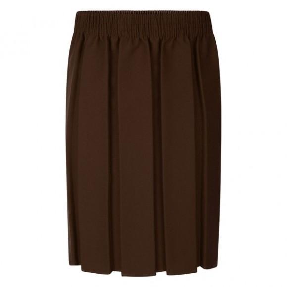 BROWN Box Pleat