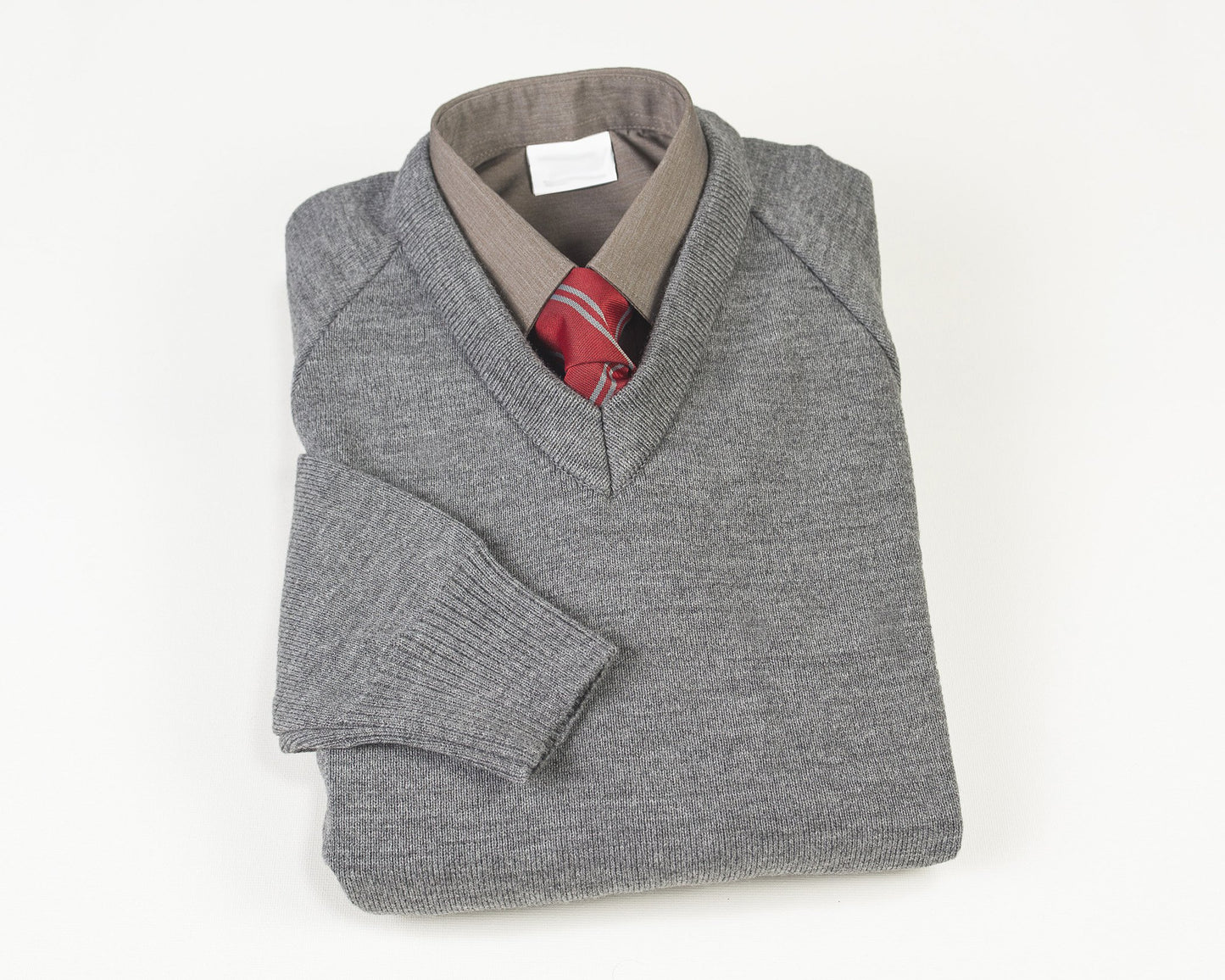 Plain GREY V Neck (primary only)