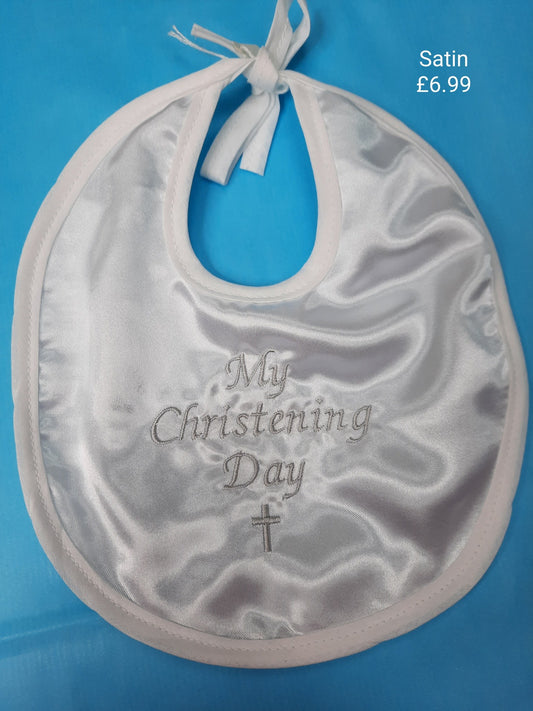My Christening day bib