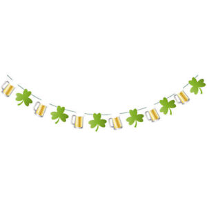 St Patricks Day foil banner 3.65