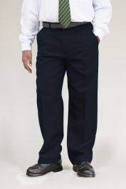 Black Sturdy Fit Junior Trousers