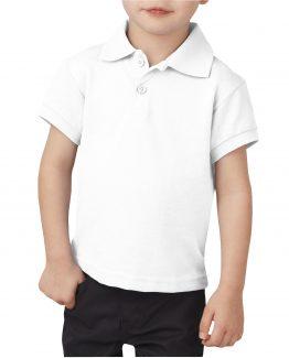 Plain WHITE Poloshirt