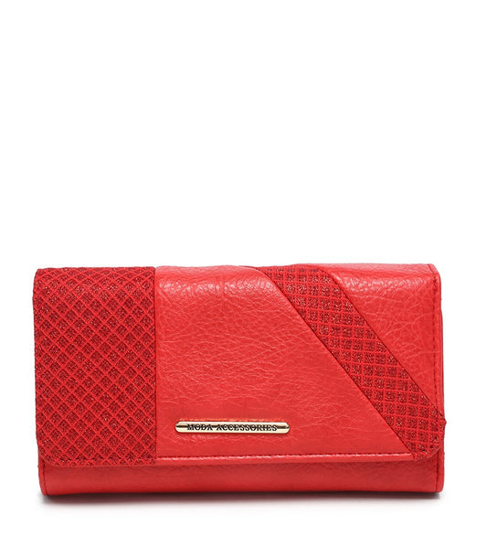 Red Ladies Moda Purse