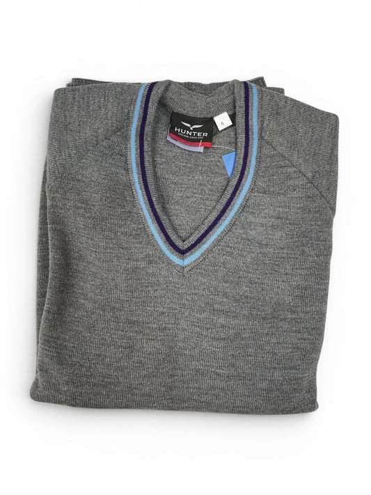 Cedar Lodge GREY V Neck