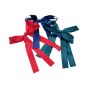 Satin Bow Clip Single 8 COLOURS to choose from