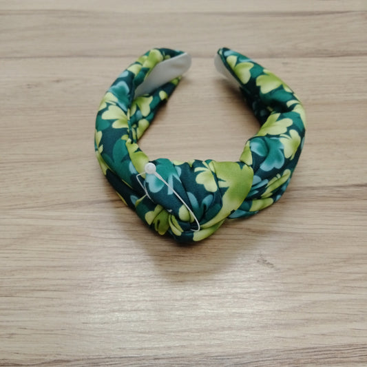 Shamrock hairband green