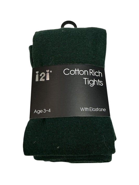 Green primary tights