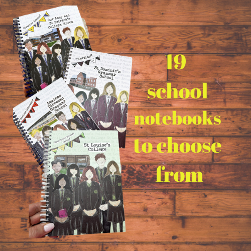 School Keepsake Ring Notebooks - ALL SCHOOLS