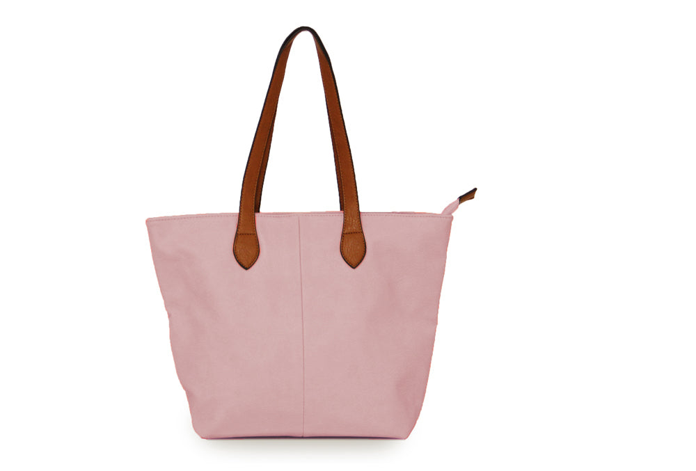 Ladies Handbag with Brown Handles (288-1)