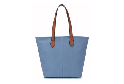 Ladies Handbag with Brown Handles (288-1)