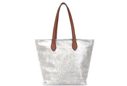 Ladies Handbag with Brown Handles (288-1)