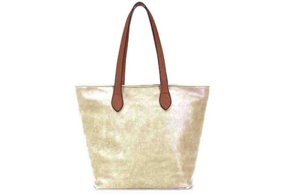 Ladies Handbag with Brown Handles (288-1)