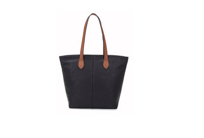 Ladies Handbag with Brown Handles (288-1)