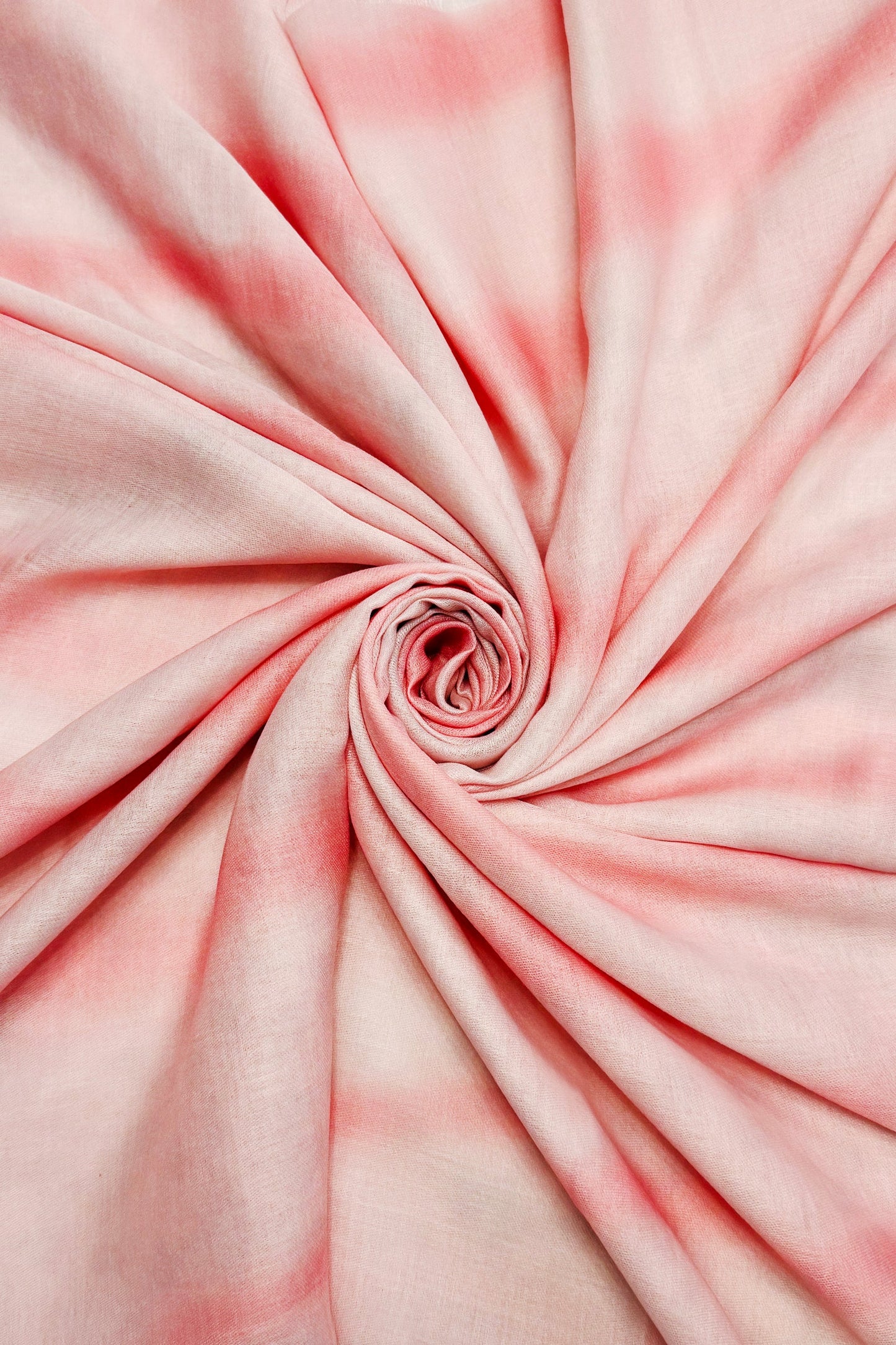 Pink Faded Ombre Stripe Scarf