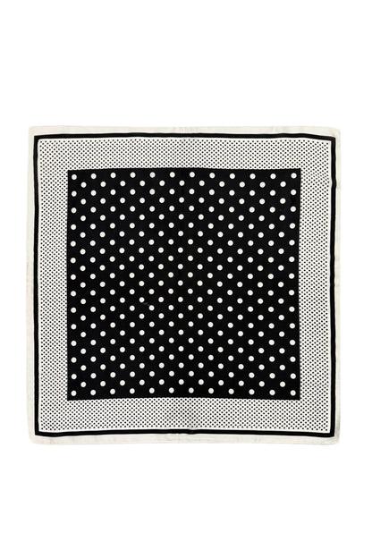 Polka Dot Square Scarf