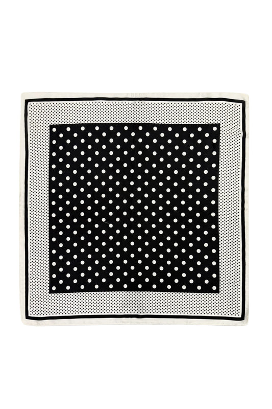 Polka Dot Square Scarf