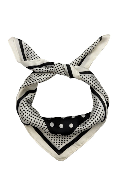Polka Dot Square Scarf