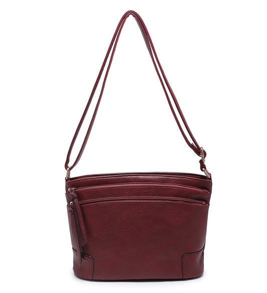 Ladies Mauve Crossbody Bag