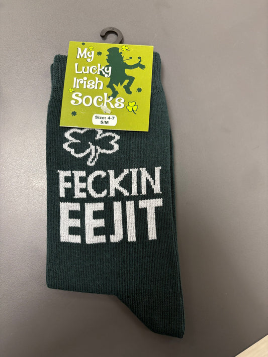 Feckin Eejit Socks
