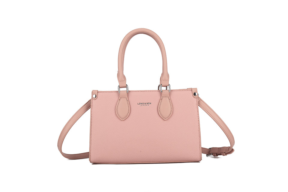 Ladies Handbag with Silver Detailing (BY725)