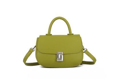 Ladies Handbag with Silver Buckle (BY726)