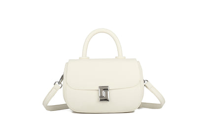 Ladies Handbag with Silver Buckle (BY726)