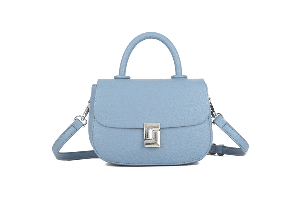 Ladies Handbag with Silver Buckle (BY726)