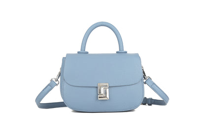 Ladies Handbag with Silver Buckle (BY726)