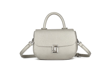 Ladies Handbag with Silver Buckle (BY726)