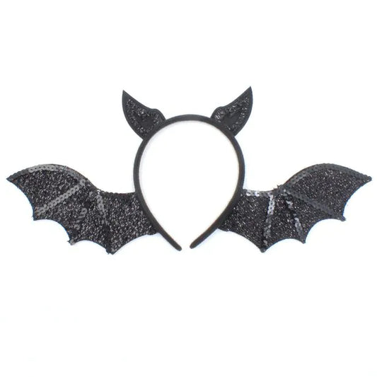 Bat Ears and Wings Headband 088107