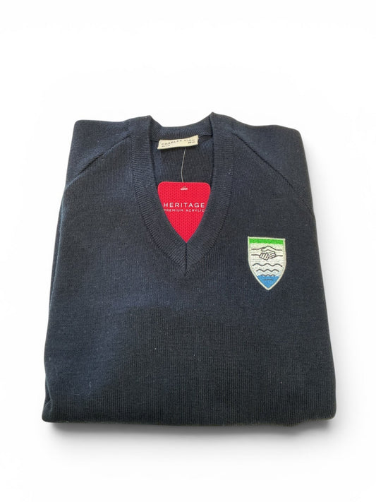Malone College 6 FORM V NECK