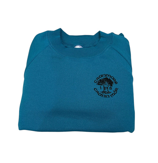 Cranmore sweatshirt (Nursery & Primary) Turquoise