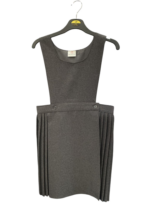 GREY kilt PINAFORE