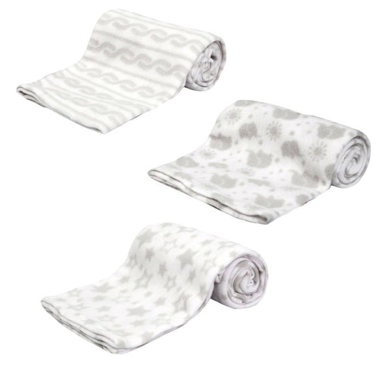 White Printed Supersoft Roll Wrap