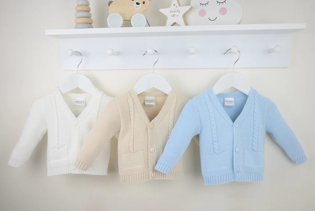 Fletcher Cardigan in Beige