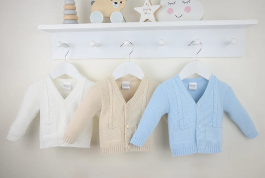 Fletcher Cardigan in Beige