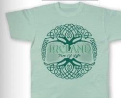 Adults Celtic Tree Circle T-Shirt