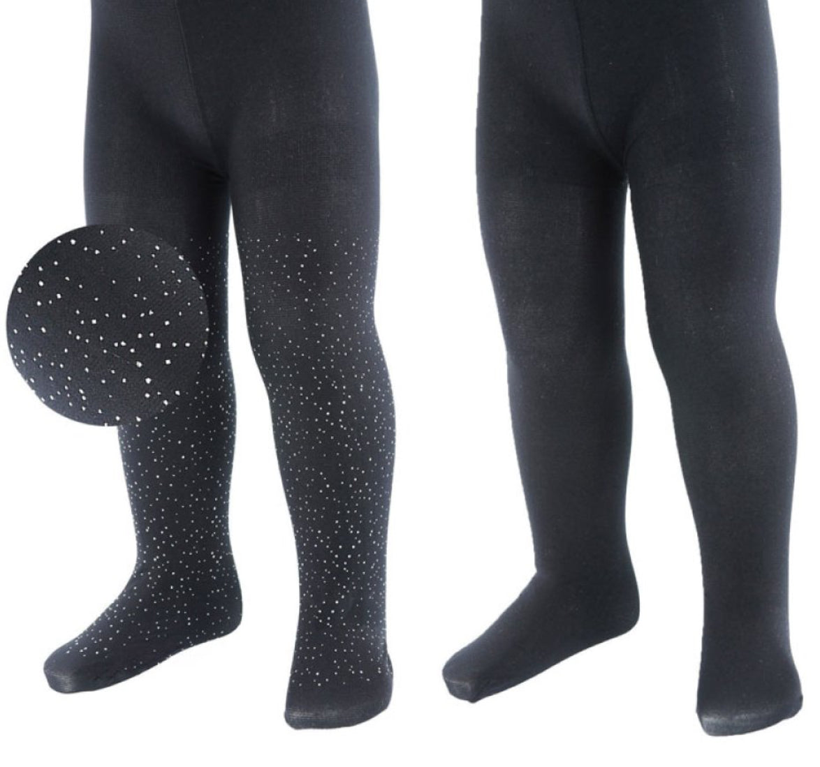 2 Pack Black Tights