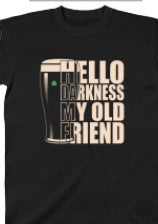 Adults Hello Darkness T-Shirt