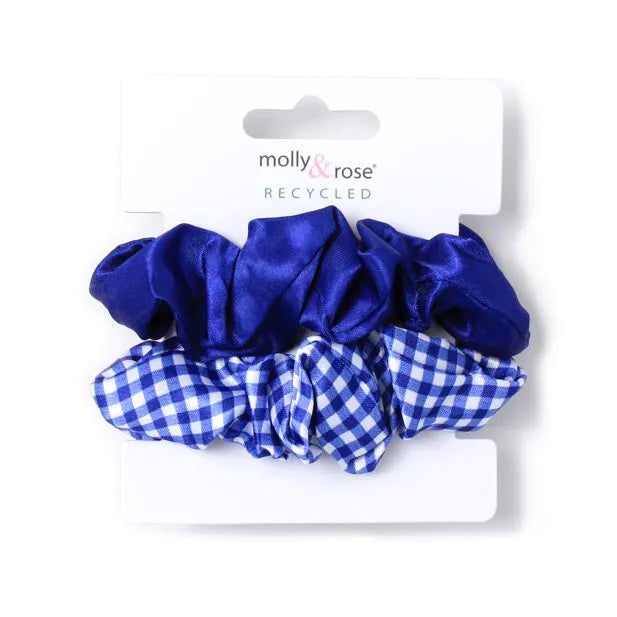 Royal Blue Scrunchie set