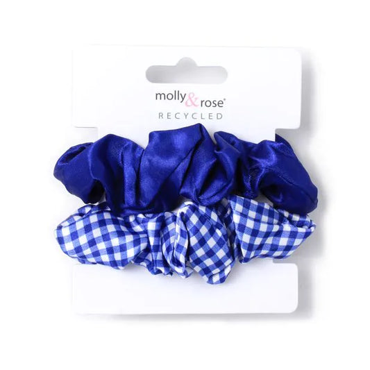 Royal Blue Scrunchie set