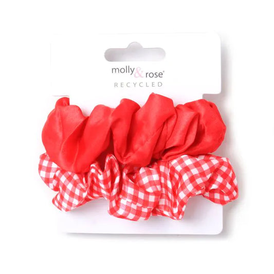 Red Scrunchie set