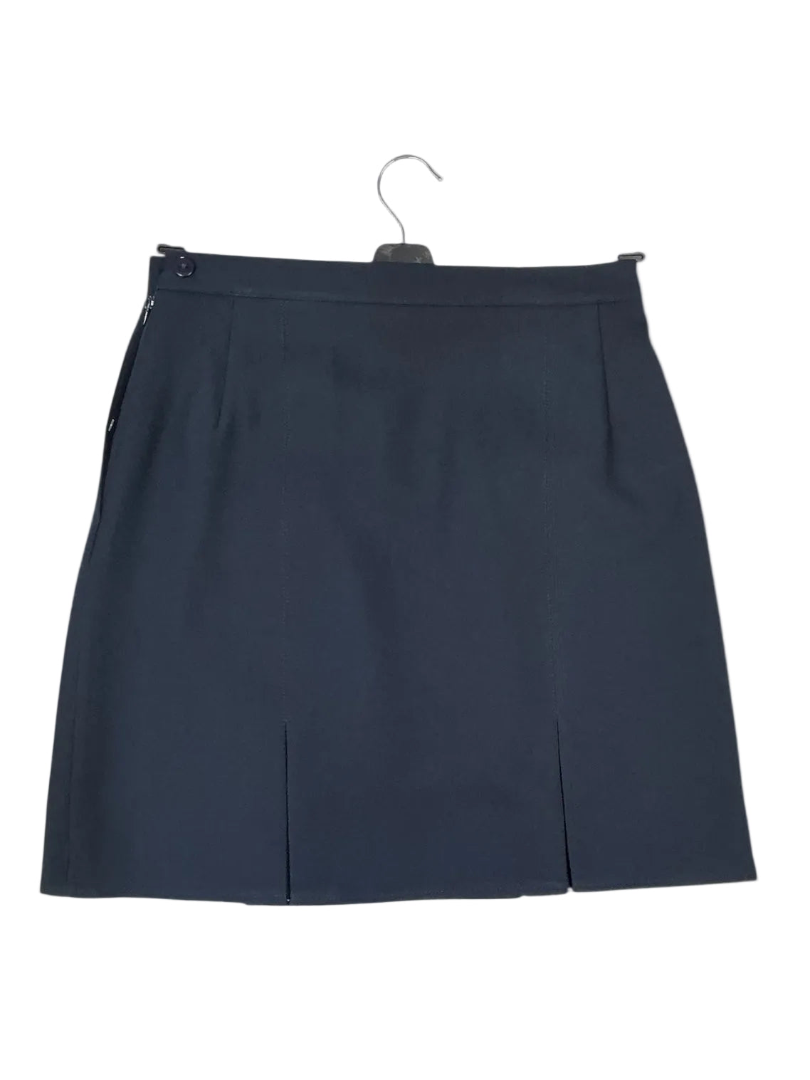 Navy 4 Pleat Skirt H