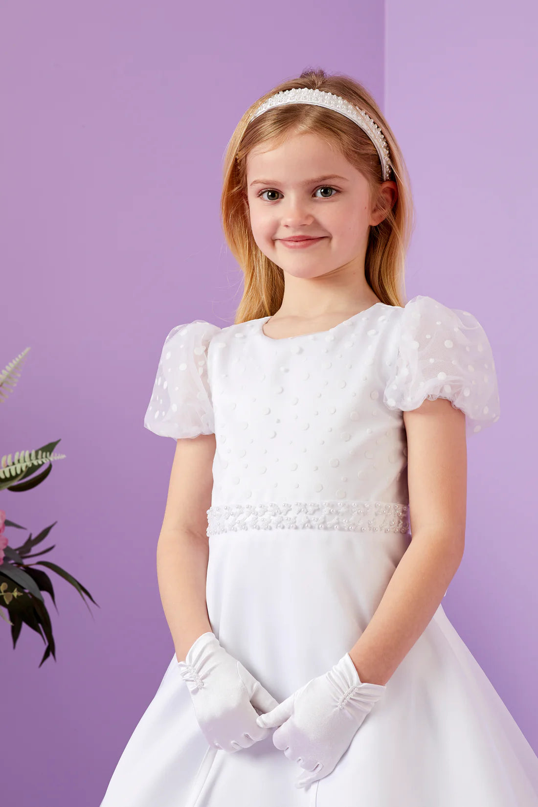 Rosalyn Communion Headband P334 PD26