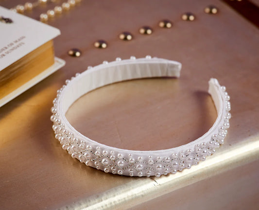 Rosalyn Communion Headband P334 PD26