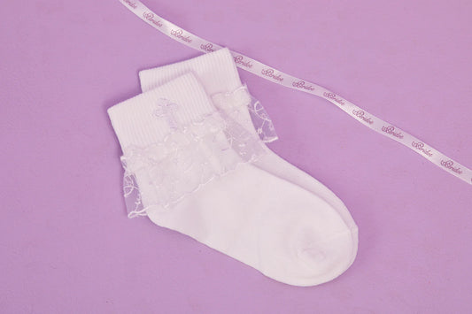Georgina Communion Socks P370 PD26